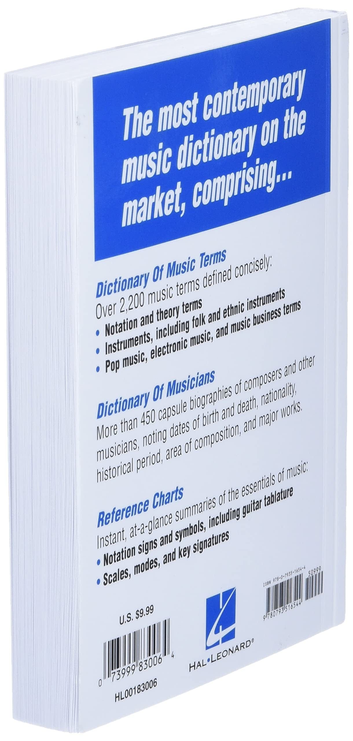 The Hal Leonard Pocket Music Dictionary