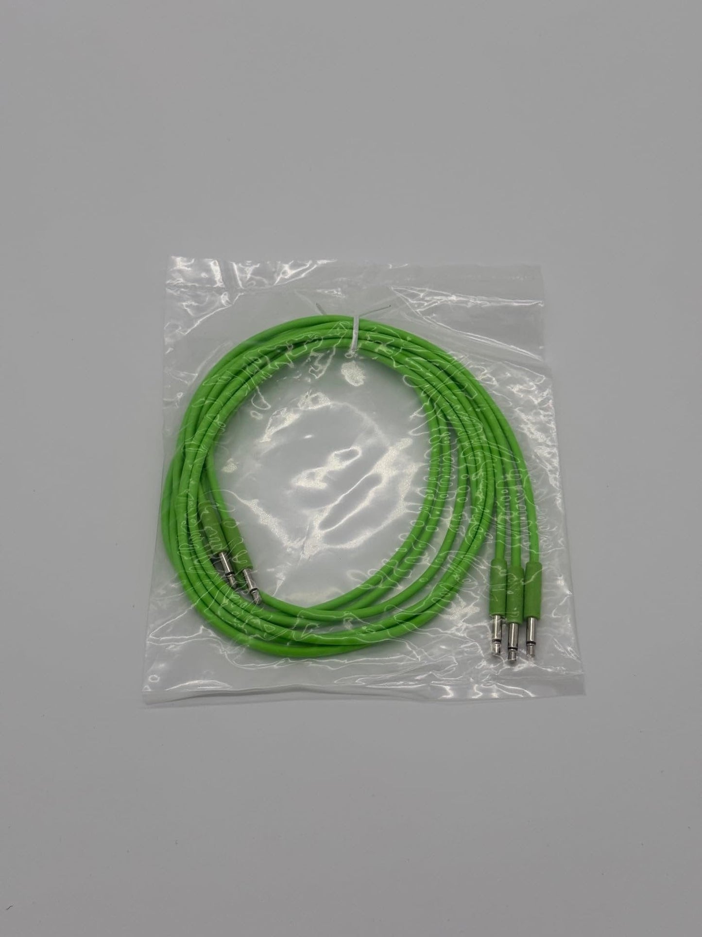 Starving Students Music Supplies Luigi's Modular mPatch Mini Eurorack Patch Cables - Green 90 cm (36 in) 3 Pack