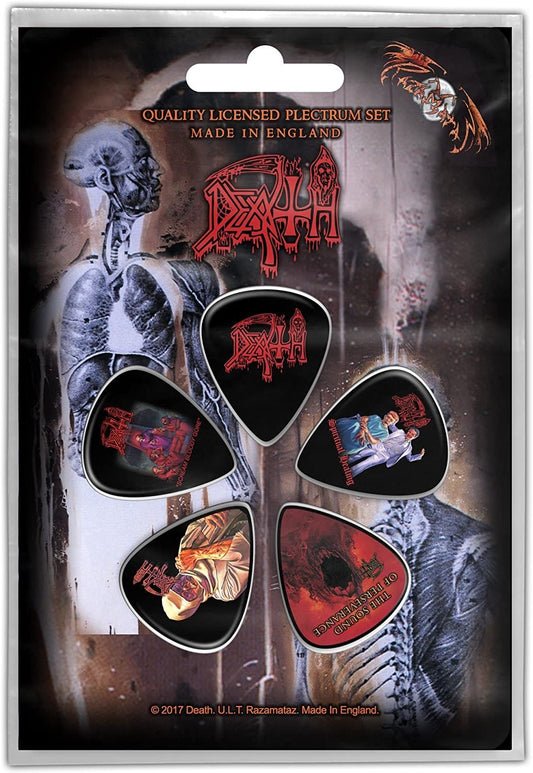 Death Plectrum Guitar Picks - Albums