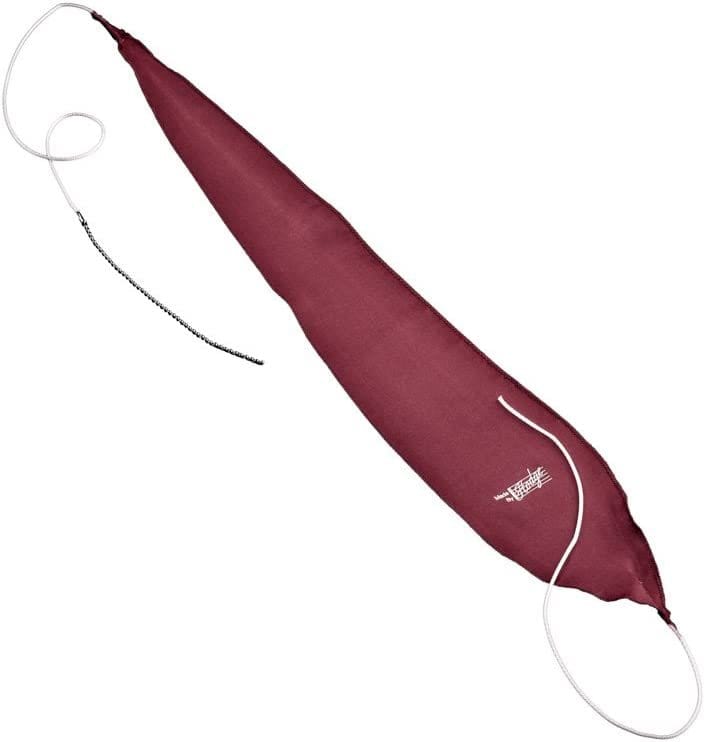 Hodge Silk Bassoon Bocal Swab - Burgundy