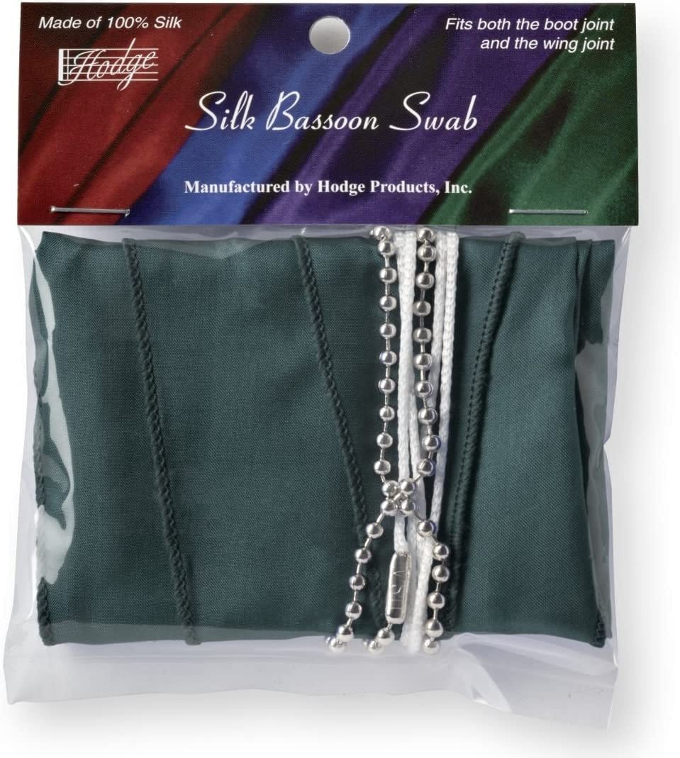 Hodge Silk Bassoon Swab - Green