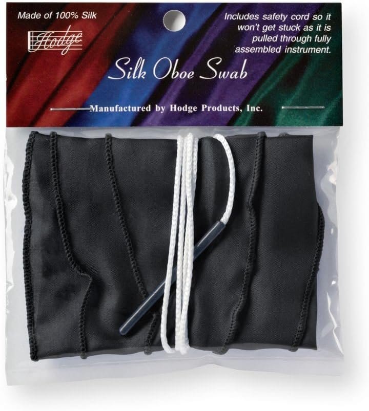 Hodge. Silk Oboe Swab - Black