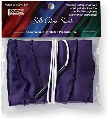 Hodge Silk Oboe Swab - Deep Purple