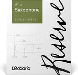 D'Addario Reserve Alto Saxophone Reeds, Strength 4.5, 10-pack