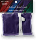 Hodge Silk Bass Clarinet Swab - Purple