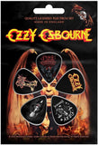 OZZY OSBOURNE Guitar Pick Set # 1 Ordinary Man 5 Pieces Plectrum