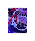 Luigi's Modular Doppio 3.5 mm Splitter Patch Cables 15cm x 15cm - 2 Pack (White) - for Eurorack Modular Synthesizer
