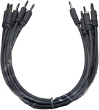 Luigis Modular Supply Spaghetti Eurorack Patch Cables - Package of 5 Light Gray Cables, 12 (30 cm)