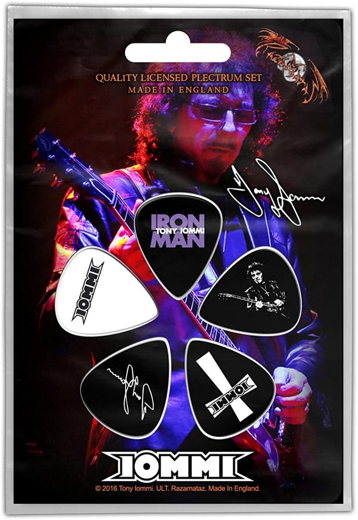 Tony Iommi Guitar Picks Plectrum 5-Pack