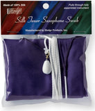 Hodge Silk Tenor Saxophone Swab, Purple
