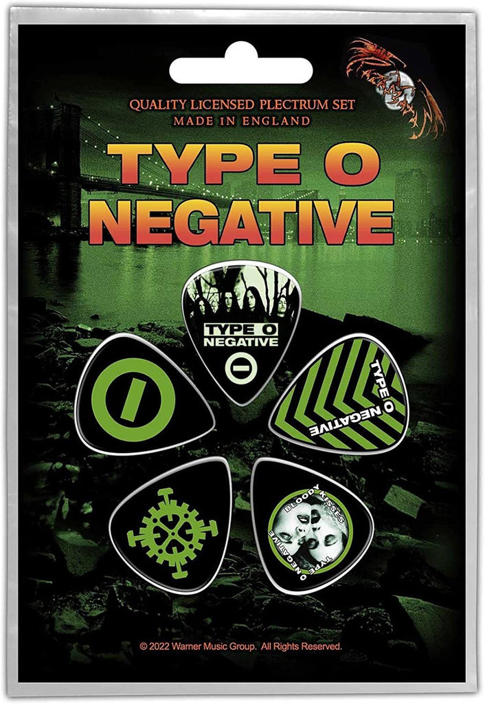 Type O Negative - World Coming Down Guitar Picks (Pack of 5)
