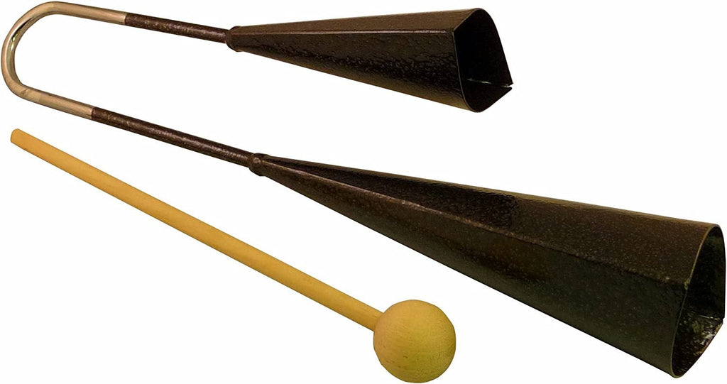 Suzuki Musical Instrument Corporation AB-200 Agogo Bells with Wood Strikers